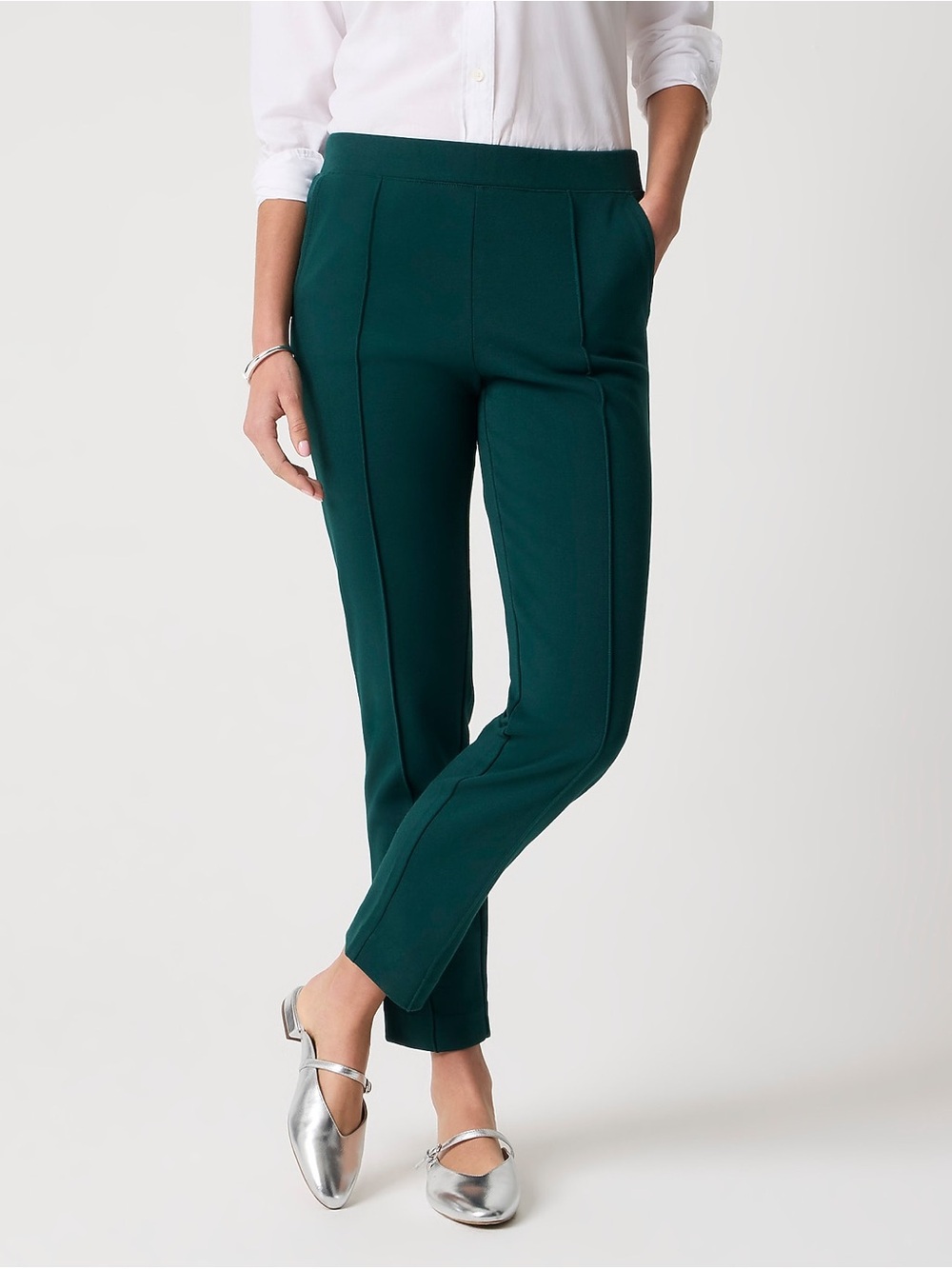 J.CREW Cotton Pintuck Sweatpant Size XL Elevated Basic